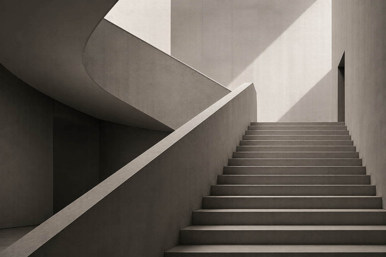 Architectural staircase